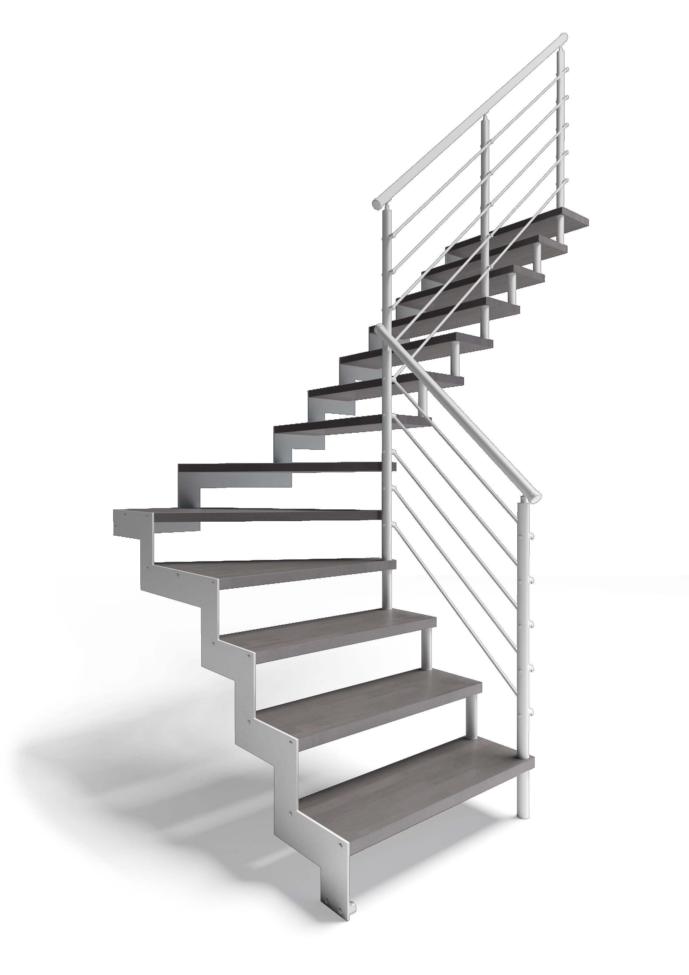 Escalera en kit modelo Premium  L20 GL 1S R13